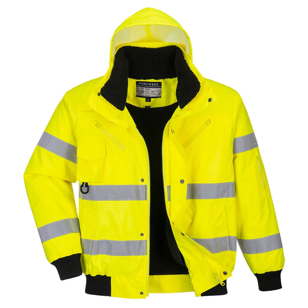 Portwest C467 Hi-Vis 3-in-1 Bomber Jacket 