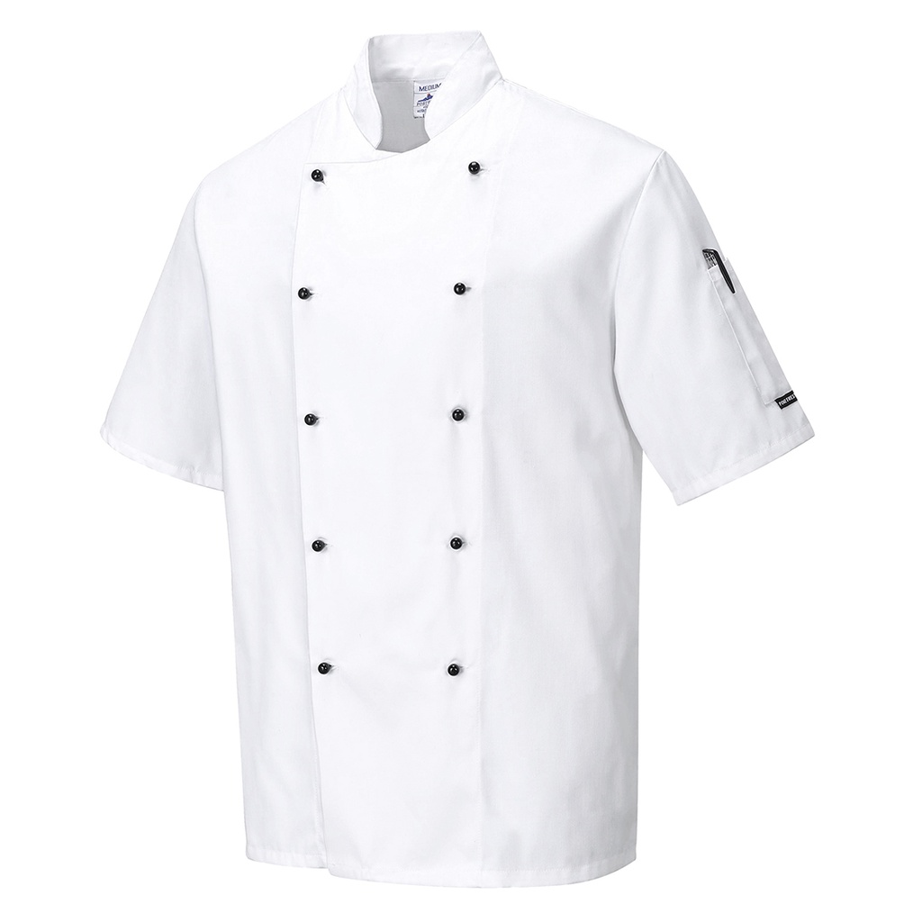Portwest C734 Kent Chefs Jacket S/S