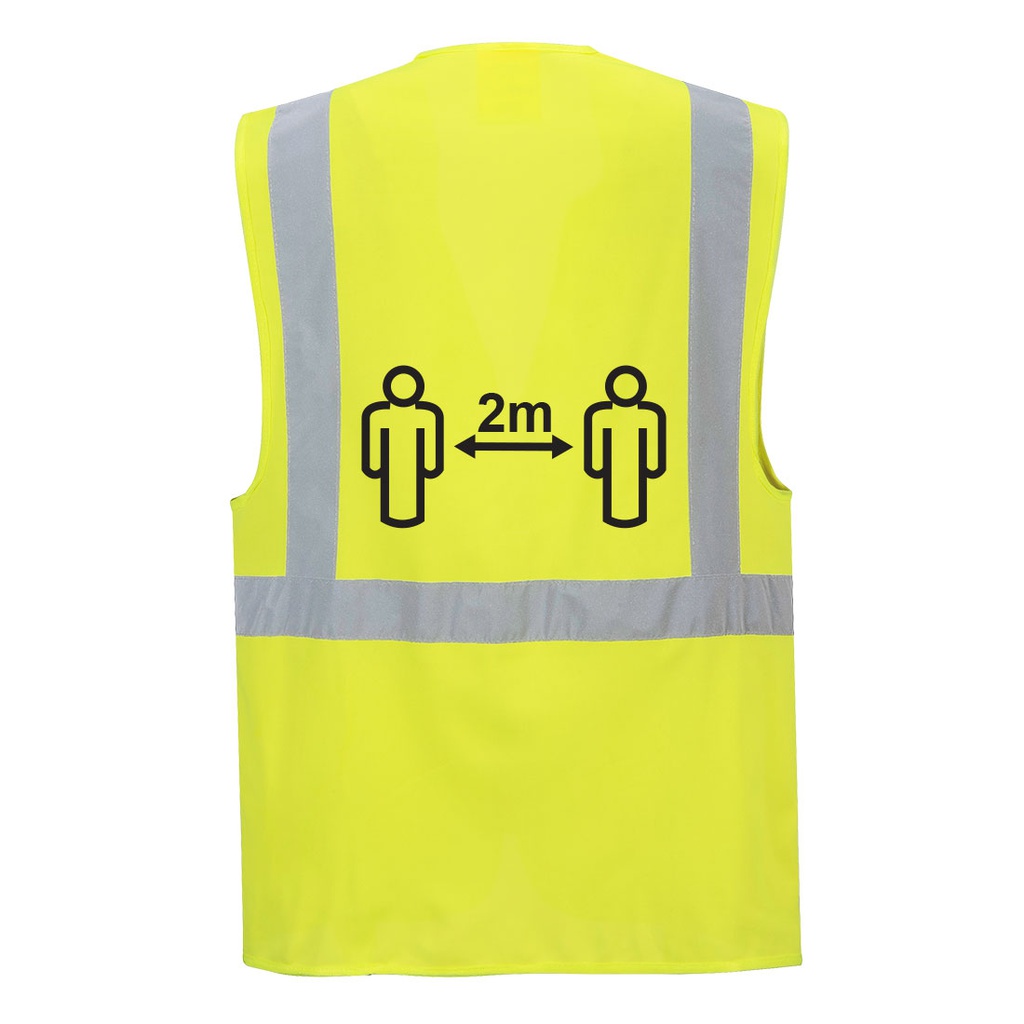 Portwest CV76 Social Distancing Executive Vest 2m
