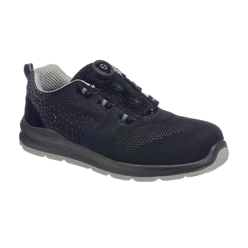 Portwest FT08 Portwest Compositelite Wire Lace Safety Trainer Knit S1P
