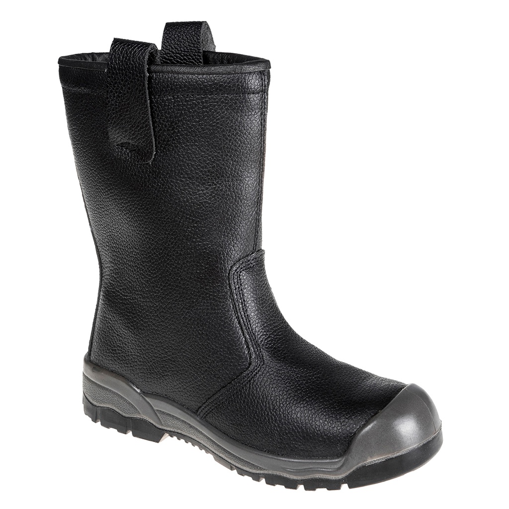 Portwest FW13 Steelite Rigger Boot S1P CI (With scuff cap)