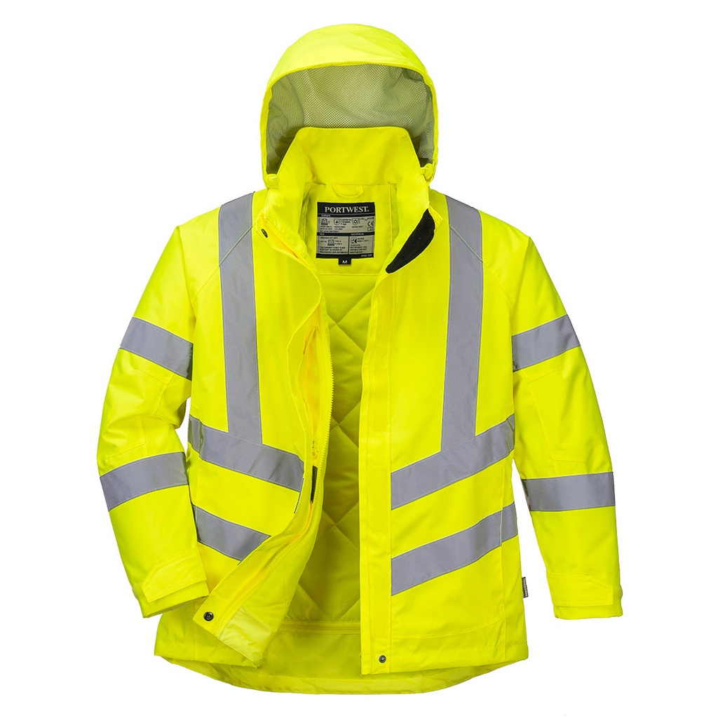 Portwest LW74 Hi-Vis Women's Winter Jacket