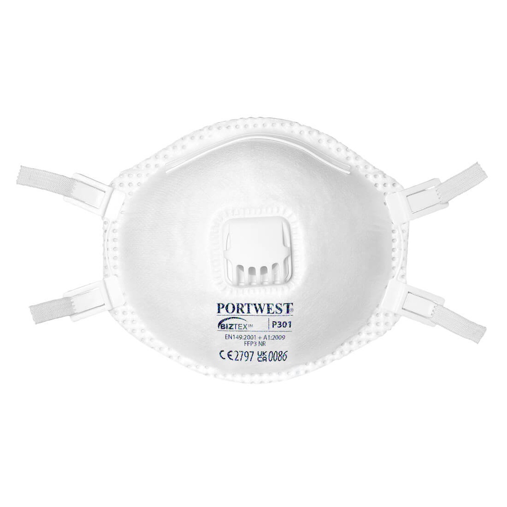 Portwest P301 FFP3 Valved Respirator (Pk10)
