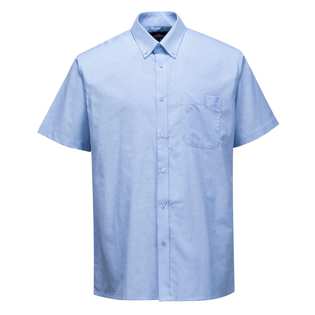 Portwest S108 Oxford Shirt, Short Sleeves