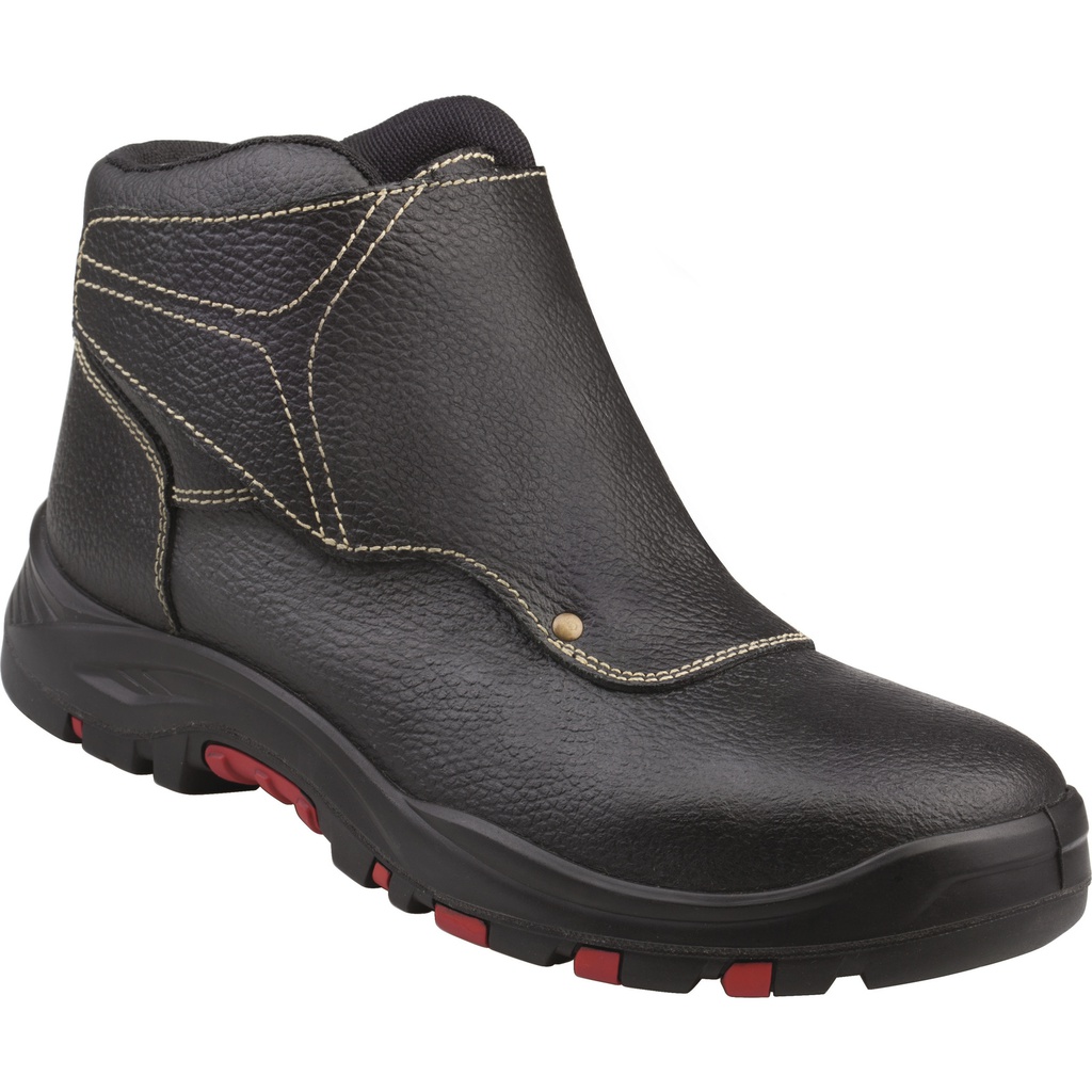 COBRA4 S3 SRC BOOTS WITH FLAP IN PIGMENTED SPLIT LEATHER - S3 HRO HI SRC 