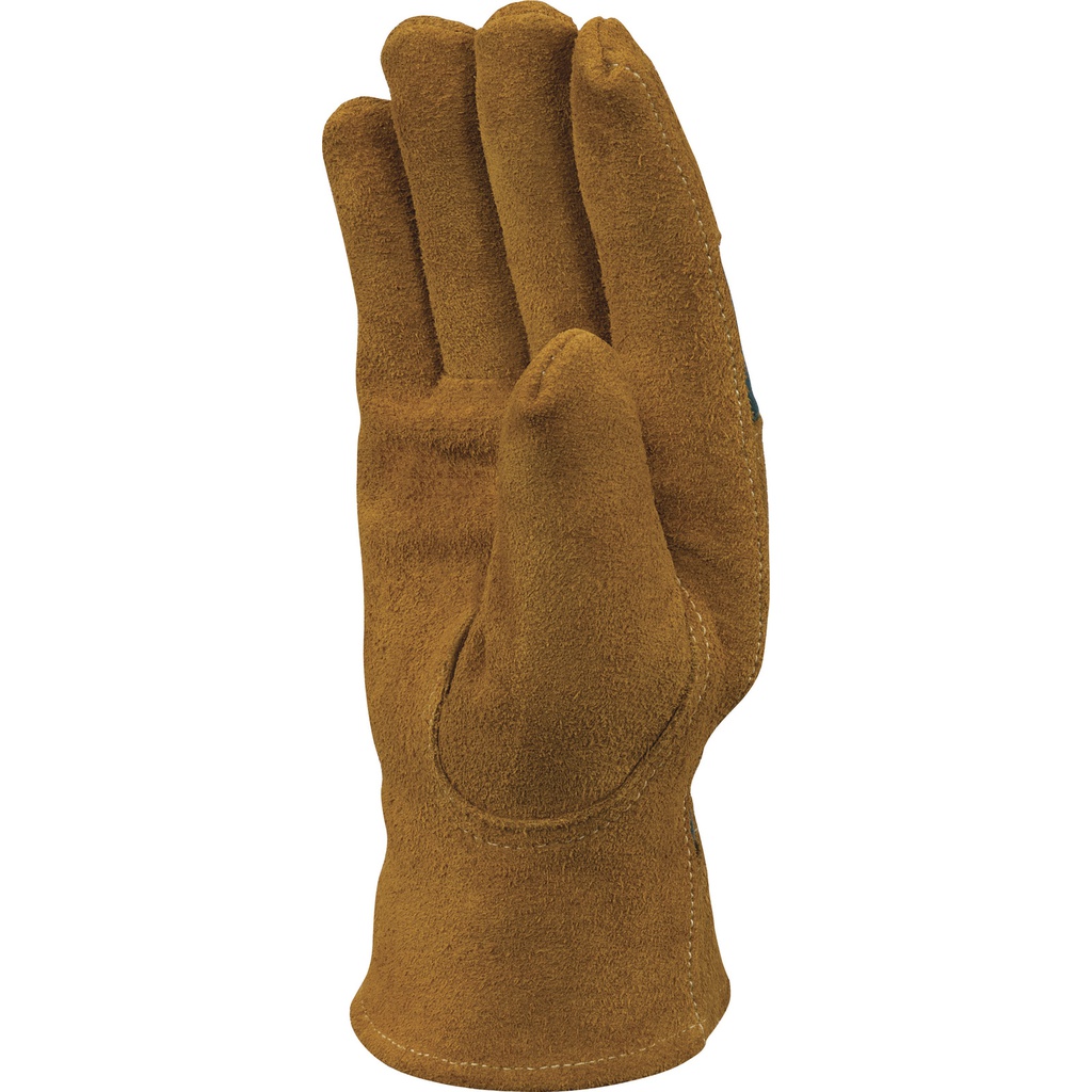 DPCT502 COWHIDE SPLIT LEATHER/CANVAS BACK GLOVE 