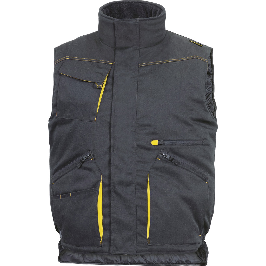 DMACHGIW D-MACH BODYWARMER IN POLYESTER COTTON 