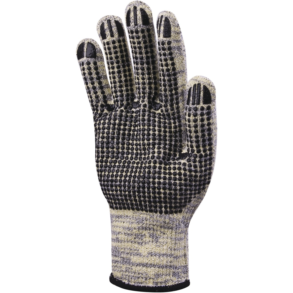 VENICUT56 HEATNOCUT® KNITTED GLOVE - DOTS ON PALM 