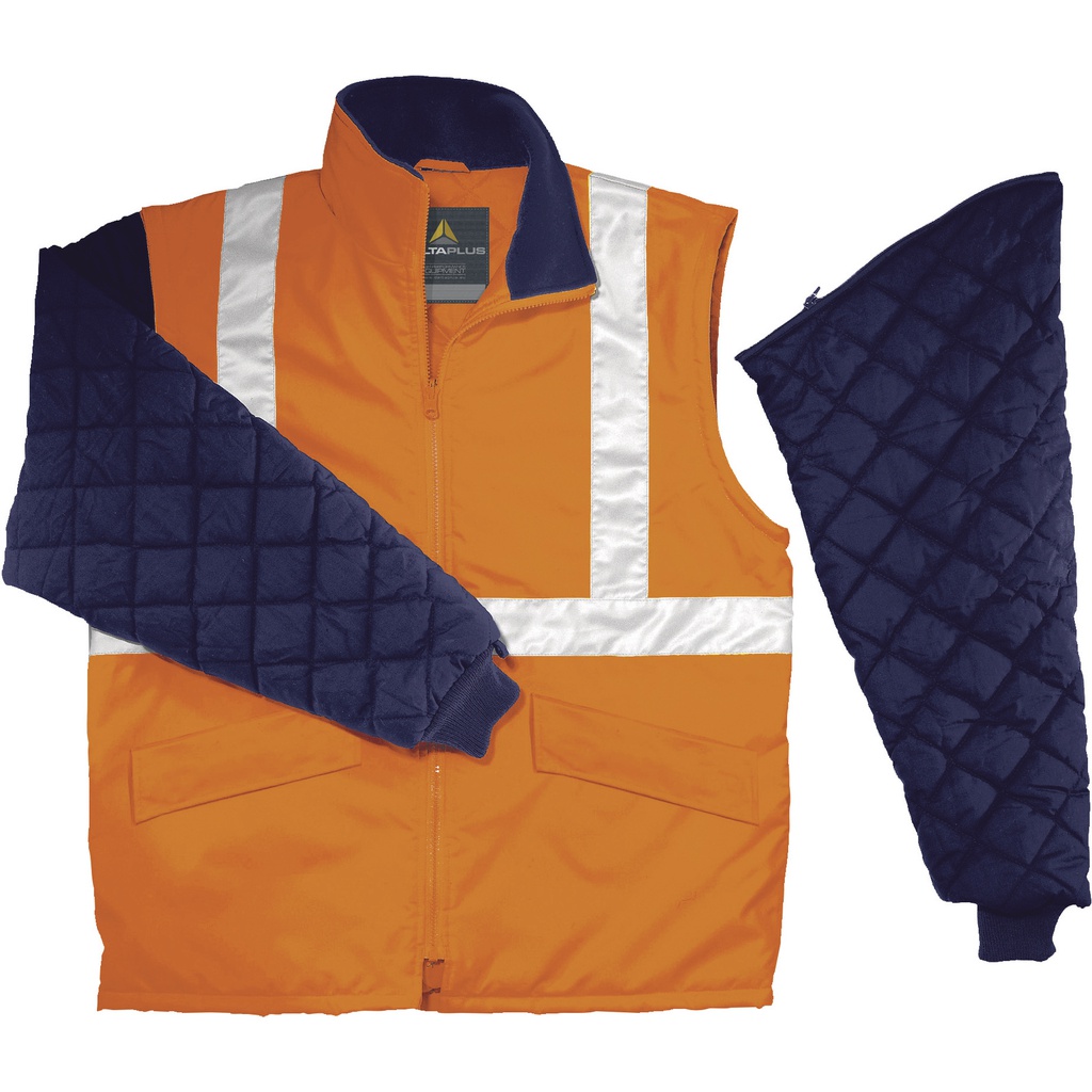 FREEWAY HV HIGH VISIBILITY JACKET WITH REMOVABLE SLEEVES 