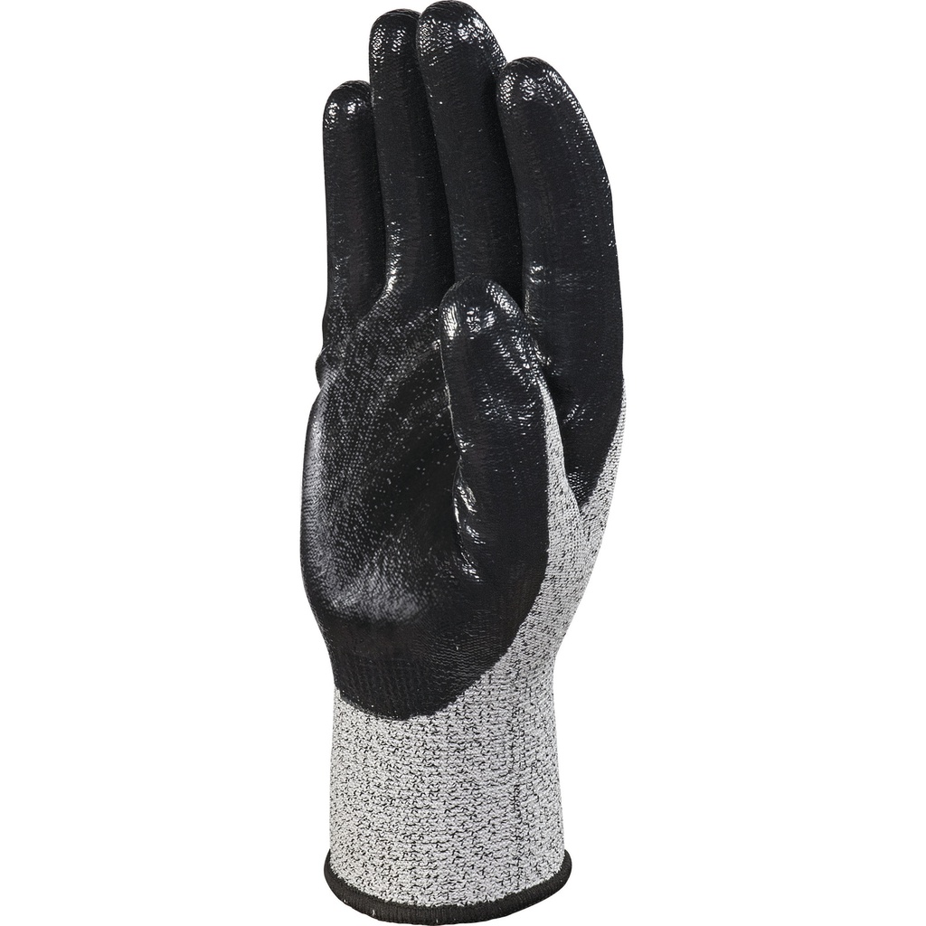 VENICUT33 KNITTED ECONOCUT GLOVE - NITRILE COATED PALM - GAUGE 13 - x3 PAIRS 
