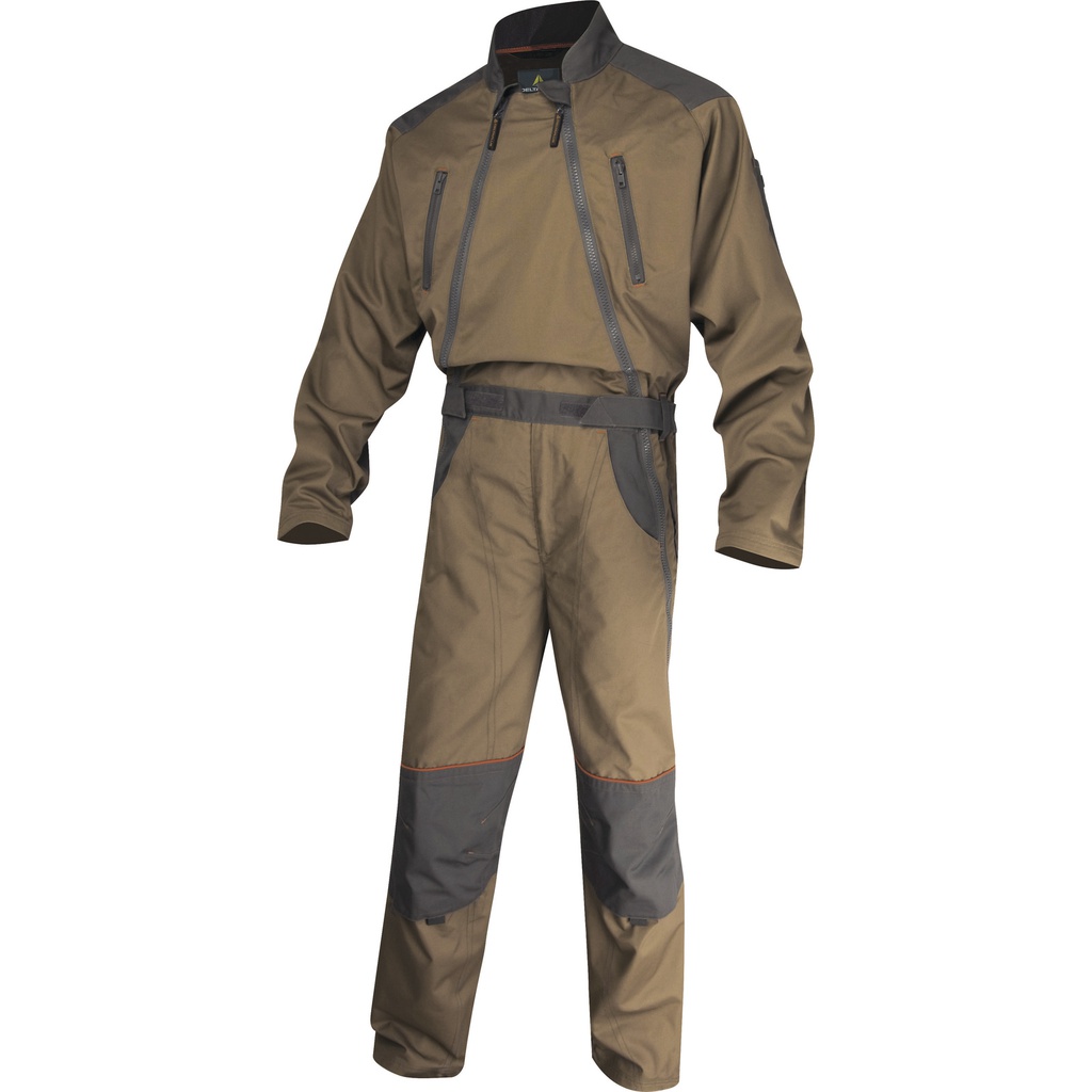 MCCDZ MACH2 CORPORATE WORKING OVERALL IN COTTON POLYESTER - DOUBLE ZIP 