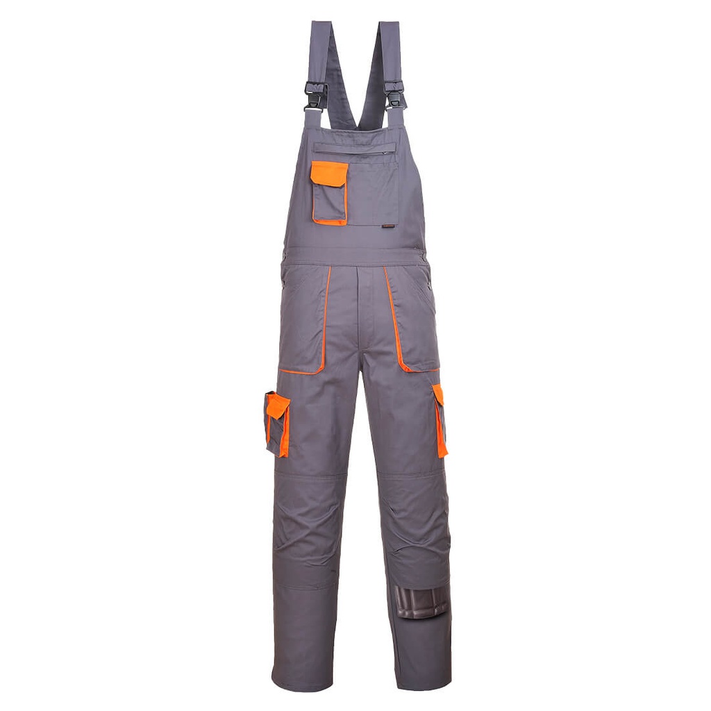 Portwest TX12 Portwest Texo Contrast Bib &amp; Brace