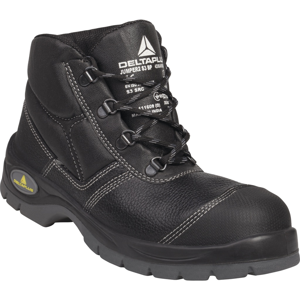 JUMPER2 S3 BUMPER SRC PIGMENTED SPLIT LEATHER BOOTS - TOE CAP - S3 SRC 