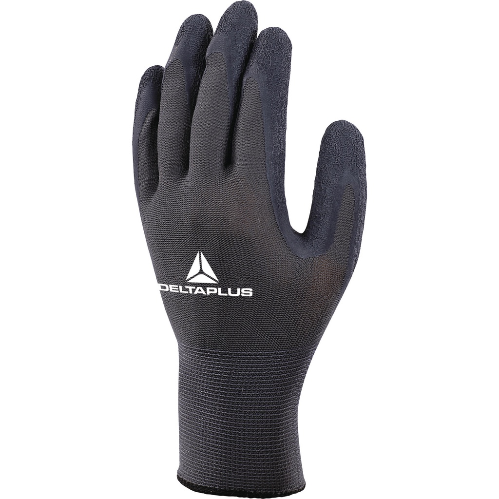 VE630 POLYESTER KNITTED GLOVE - LATEX COATING PALM 