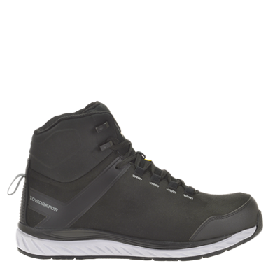 TOWORKFOR Hammer Boot Black/White, lace high, ESD, S3