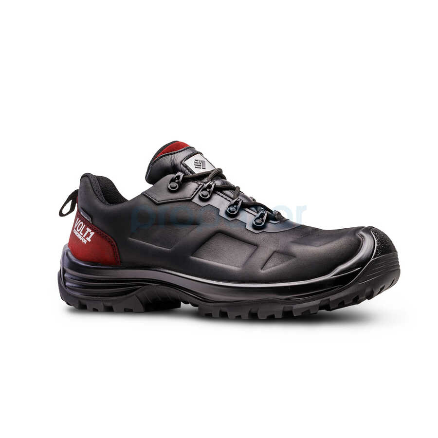TOWORKFOR Ohm Black/Red, lace low, Dielectric, SB