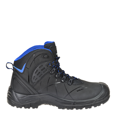 Walkmate Parijs Black/Blue, lace high, airplus, S3 SRC