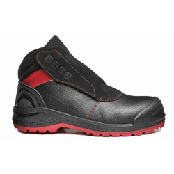 Base Sparkle black/red, welding shoe, S3 HRO CI HI SRC