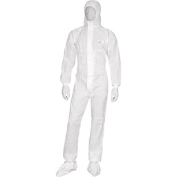 DT221 DELTATEK 6000 DISPOSABLE OVERALLS WITH HOOD - 5/6 TYPE 
