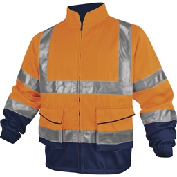 PHVE2 PANOSTYLE HIGH VISIBILITY WORKING JACKET IN POLYESTER/COTTON 