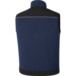 HOLEN POLYESTER / ELASTHANE "SOFTSHELL" BODYWARMER WITH 3 LAMINATED LAYERS 