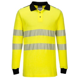Portwest FR702 PW3 Flame Resistant Hi-Vis Polo Shirt