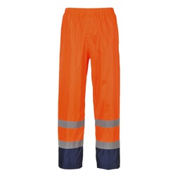 Portwest H444 Hi-Vis Contrast Classic Rain Trousers