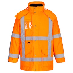 Portwest R461 RWS Hi-Vis 3-in-1 Traffic Jacket