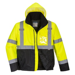 [S363YBRXXL] Portwest S363 Hi-Vis Contrast Winter Bomber Jacket 